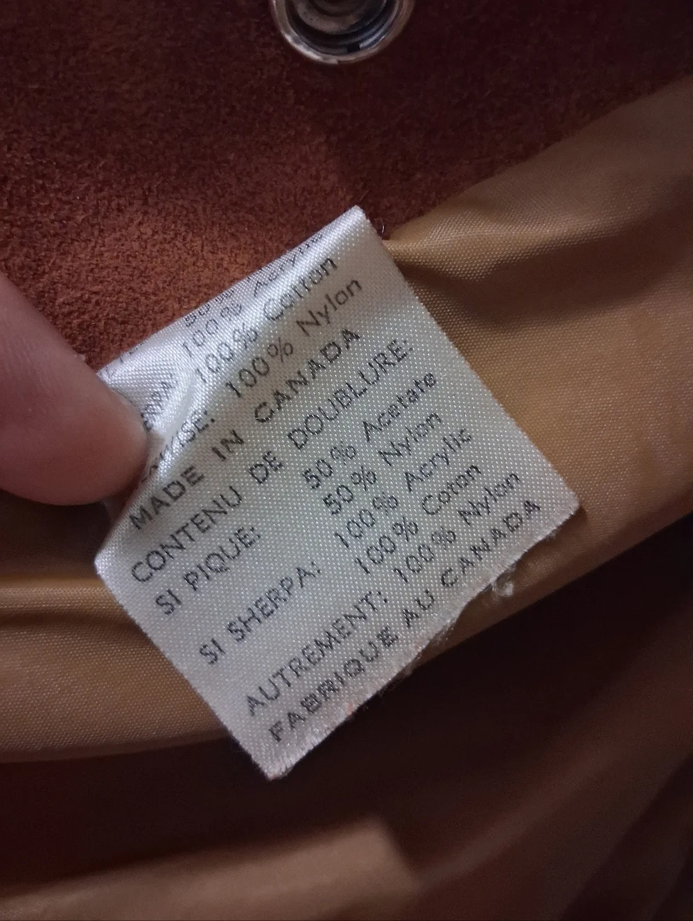 Gassy Jack Women’s Suede Jacket in Rust Brown - Vintage Style - Picture 5 of 9